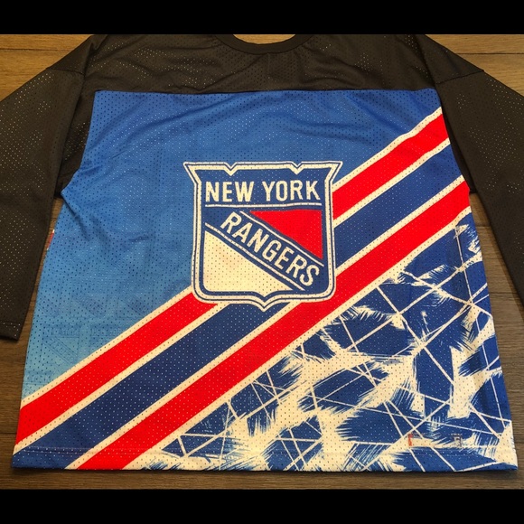 Vintage CCM NY Rangers All Over Graphic Jersey - Picture 4 of 6